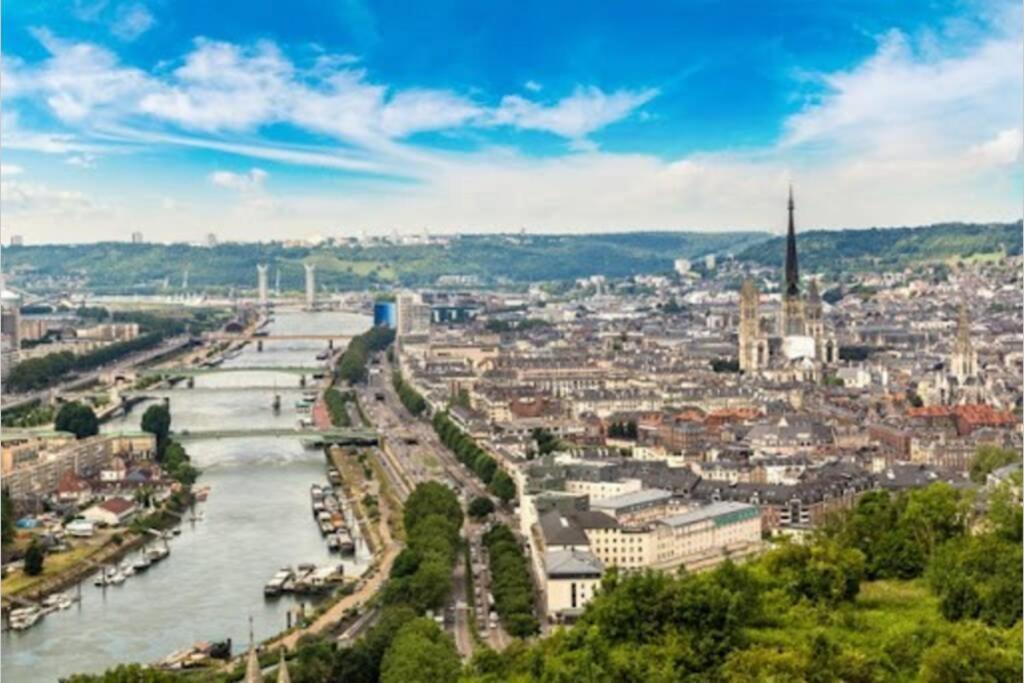 Appartement Sous Les Nuages à Rouen Extérieur photo